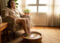 Como aliviar pés inchados com água morna e sal: o passo a passo simples que ajuda a relaxar e reduzir o desconforto