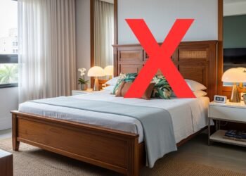 Em vez de cabeceira de cama, prefira esta nova tendência que vemos cada vez mais nos quartos