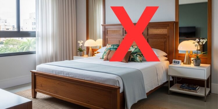Em vez de cabeceira de cama, prefira esta nova tendência que vemos cada vez mais nos quartos