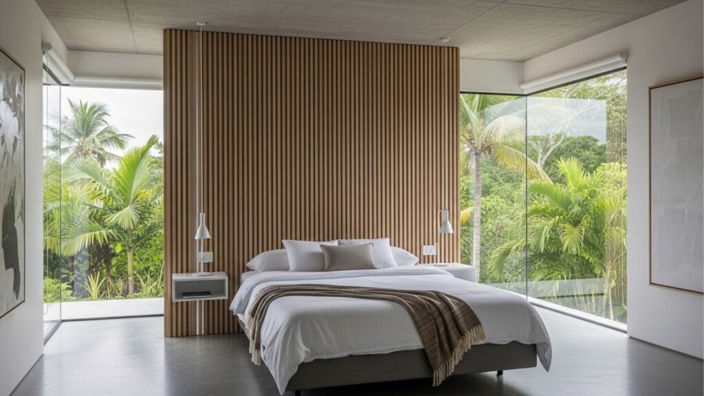 Em vez de cabeceira de cama, prefira esta nova tendência que vemos cada vez mais nos quartos