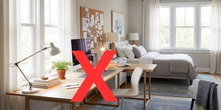 Adeus mesas grandes no quarto! A tendência agora são escrivaninhas compactas e elegantes