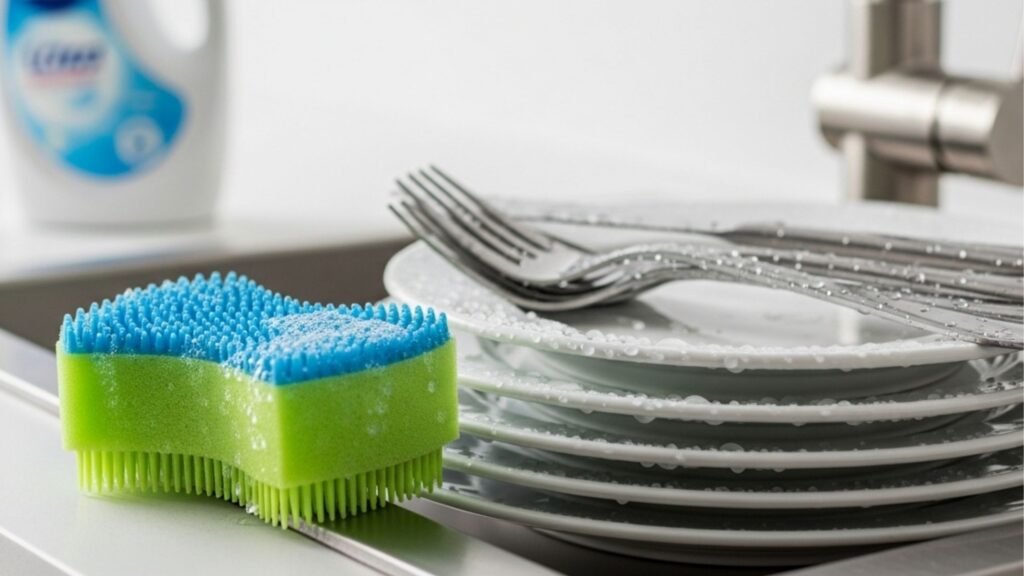 Adeus esponjas de cozinha tradicionais! As pessoas estão optando por uma alternativa mais higiênica e eficiente