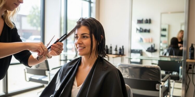 Nem repicado, nem reto, o corte parisiense que está dominando os salões em 2026