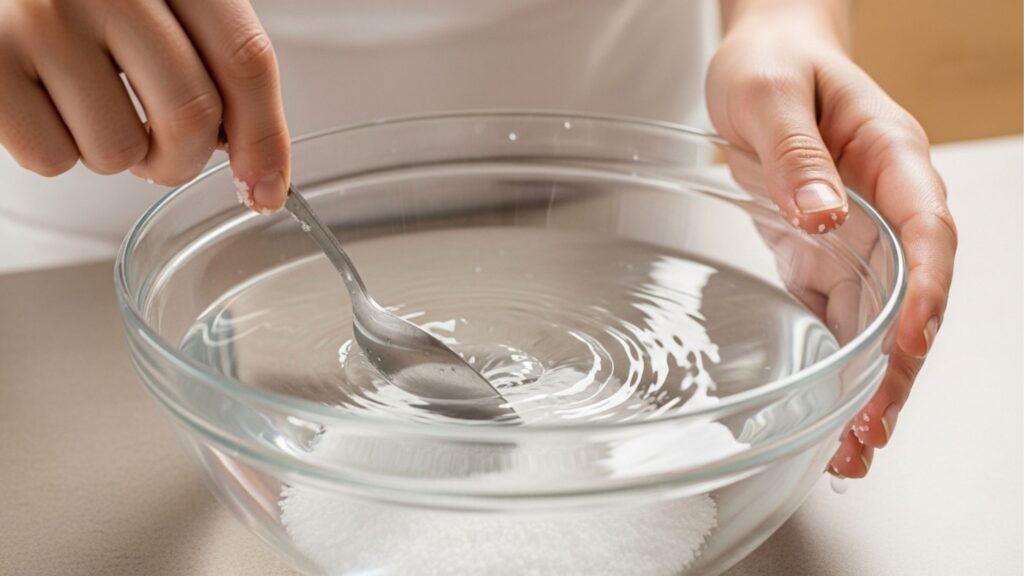 Saiba como usar solução salina caseira para uma aparência limpa e impecável