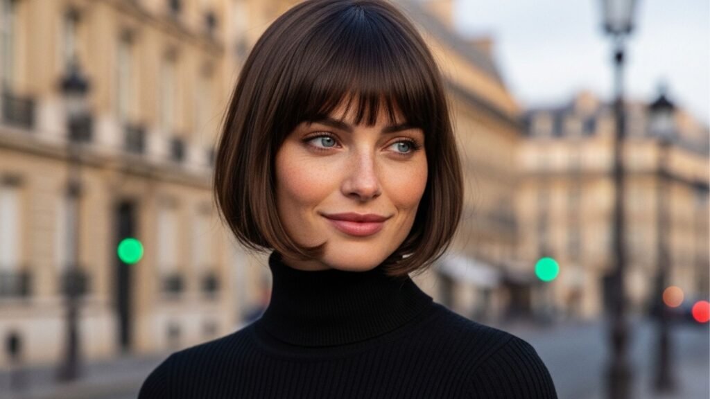 Nem repicado, nem reto, o corte parisiense que está dominando os salões em 2026