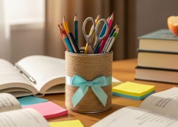 Depois que você fizer esse porta lápis nunca mais vai jogar as latas fora