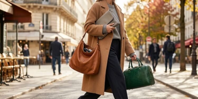 A grande virada está na saída das bolsas super rígidas e certinhas, dando espaço a modelos com aparência mais vivida