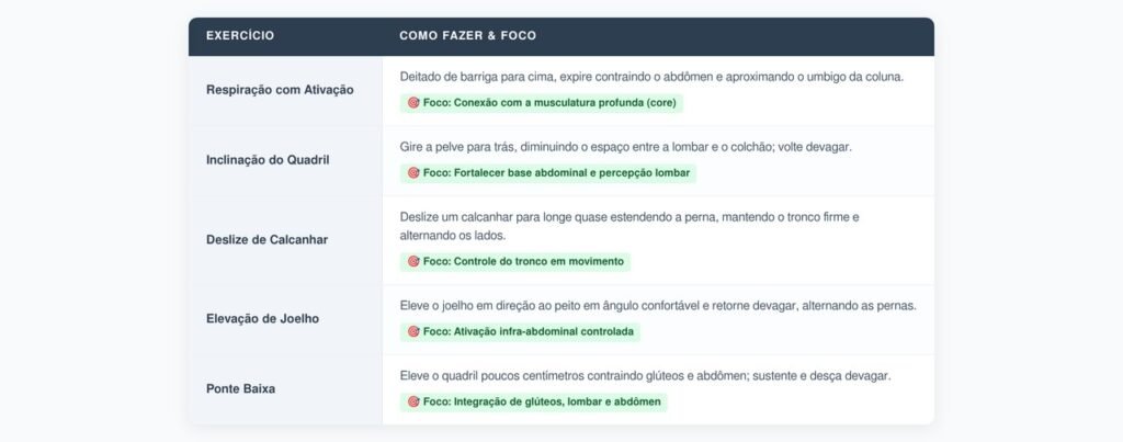 Faça estes exercícios na cama e veja como seu abdômen pode ficar mais firme depois dos 60