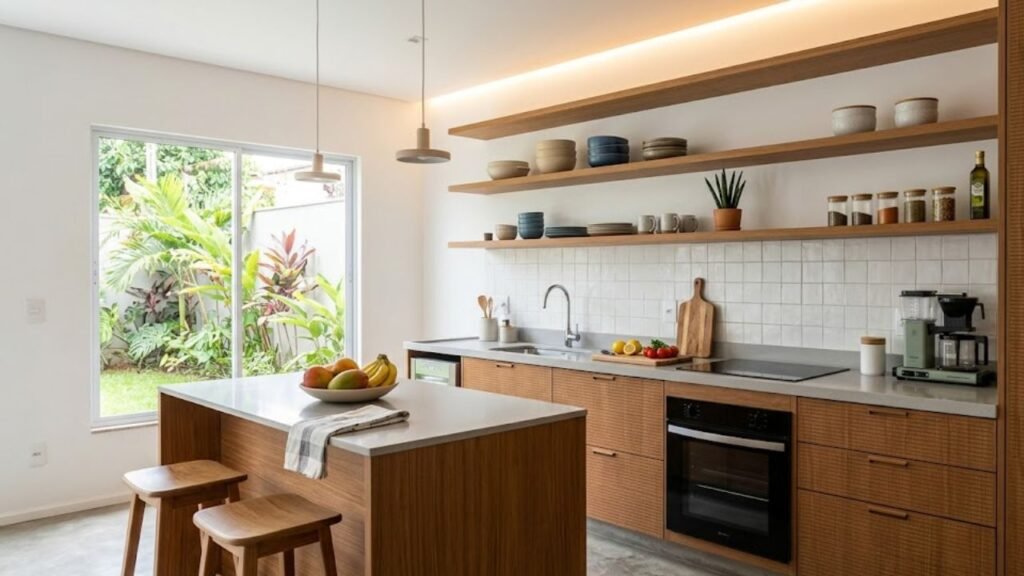 prateleiras suspensas