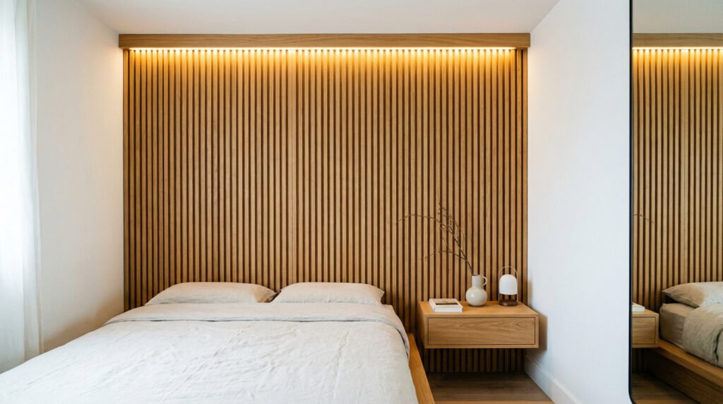 Invés de cabeceira tradicional, prefira este detalhe moderno que está dominando quartos pequenos em 2026