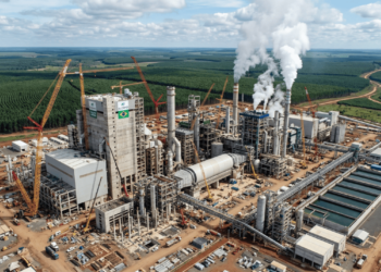 Arauco injeta R$ 25 bilhões em cidade de 8 mil habitantes e abre 14 mil vagas em MS