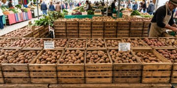 Empresa doa 4 mil toneladas de batatas que não consegue vender: "A ideia de jogá-las fora é difícil"