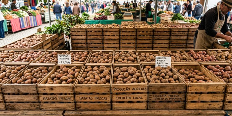 Empresa doa 4 mil toneladas de batatas que não consegue vender: "A ideia de jogá-las fora é difícil"