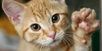 A curiosa mistura de suor e bactérias que faz a pata do seu gato ter cheiro de chulé