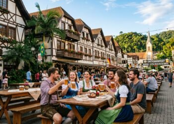 A Capital Brasileira da Cerveja a 150 km da capital abriga a maior festa alemã das Américas e qualidade de vida europeia