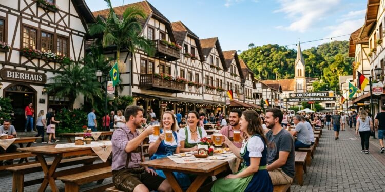 A Capital Brasileira da Cerveja a 150 km da capital abriga a maior festa alemã das Américas e qualidade de vida europeia