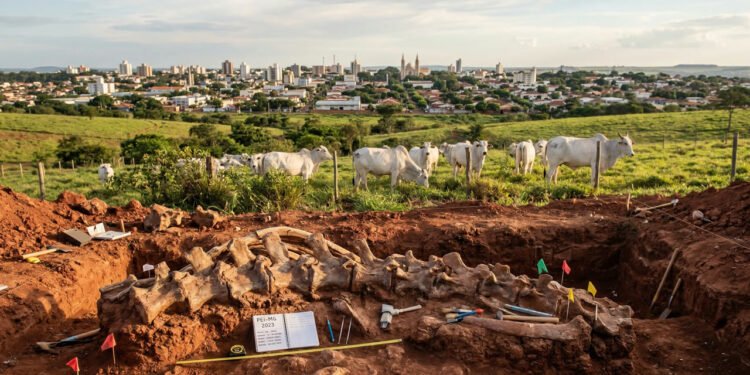 Uberaba, no coração do Triângulo Mineiro, guarda sob o solo fósseis de gigantes que viveram há 80 milhões de anos (imagem ilustrativa)
