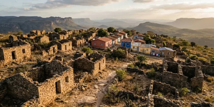 Machu Picchu brasileira: o vilarejo fantasma com casas de pedra abandonadas que parecem ruínas medievais