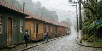 Uma vila inglesa escondida na serra a 1 hora de São Paulo que parece cenário de filme