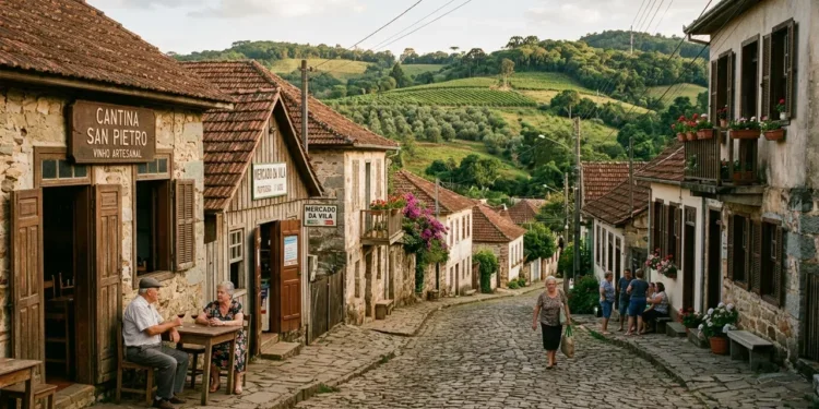 O vilarejo italiano escondido na Serra Gaúcha que parece uma pintura das vilas da Toscana