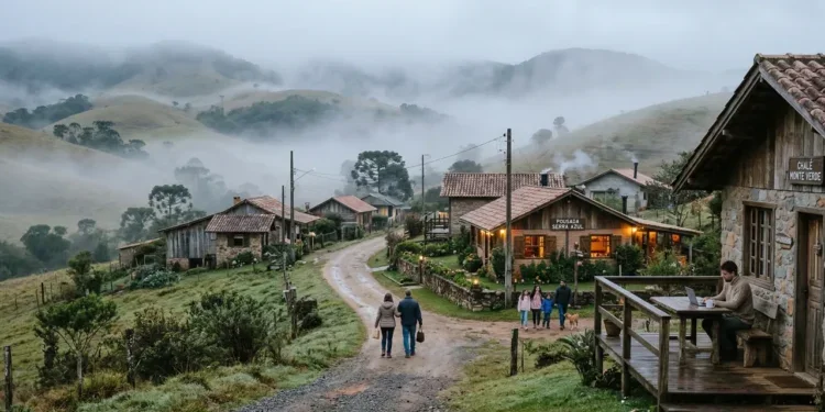 O vilarejo serrano da Mantiqueira que é tendência e tem o clima mais europeu do sul de Minas