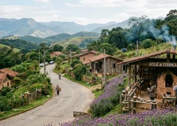 Um vilarejo de cerâmica e neblina no alto da Serra do Mar que é o maior polo de arte de São Paulo