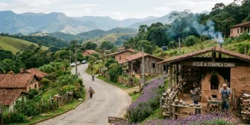 Esse vilarejo de cerâmica e neblina a 1.000 metros na Serra do Mar é o maior polo de arte de São Paulo