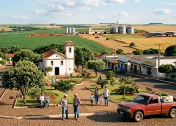 O vilarejo de 6 mil habitantes onde a riqueza é sete vezes acima da média mineira