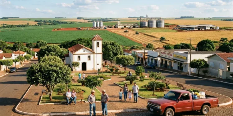 O vilarejo de 6 mil habitantes onde a riqueza é sete vezes acima da média mineira