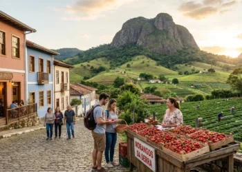 Capital Nacional do Morango: a cidade a poucos minutos da capital está conquistando os brasileiros com qualidade de vida e tranquilidade