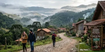 O vilarejo mineiro a 1.500 metros de altitude na Mantiqueira que tem o ar mais puro do Sudeste e temperatura de Europa