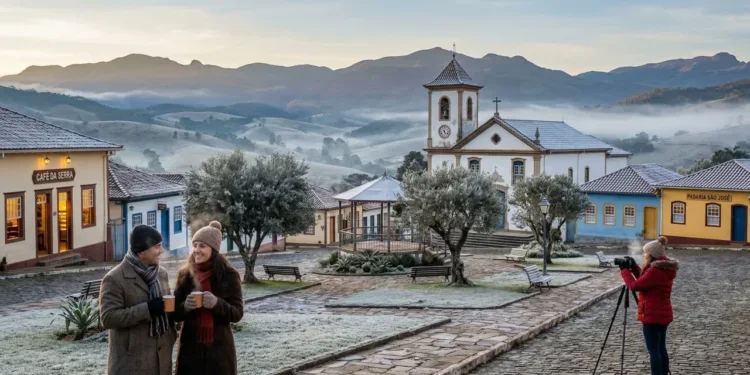 Uma cidade mineira que congelou a -8,4°C e guarda segredos de inverno no coração da Serra da Mantiqueira