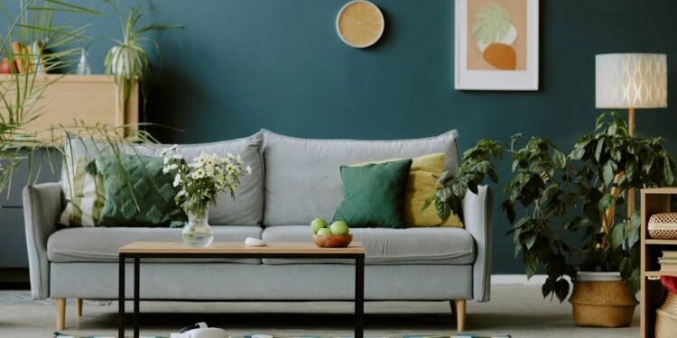 O design biofílico na sala é a arte de integrar plantas e elementos naturais ao ambiente de forma intencional e harmoniosa - Créditos: depositphotos.com / annas.stills.gmail.com