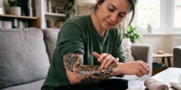 As melhores pomadas para tatuagem que mantêm a cor viva e o desenho nítido por anos