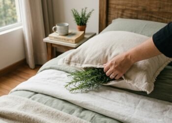 Alecrim debaixo do travesseiro melhora o sono
