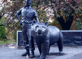 O urso que virou cabo do exército e ajudou a carregar munição pesada em plena Segunda Guerra Mundial