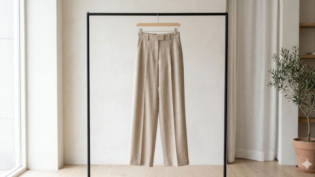 A calça da moda para o outono de 2026 que alonga a silhueta de mulheres baixinhas, médias ou altas