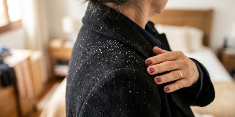 Adeus às caspas: o hábito no banho que acaba com elas e evita incômodo nas roupas escuras