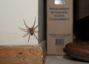 Essa aranha altamente venenosa agora também pode estar vivendo na sua casa