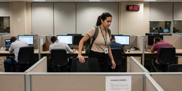 Sair no horário pode gerar demissão e entender a lei evita perder direitos no trabalho