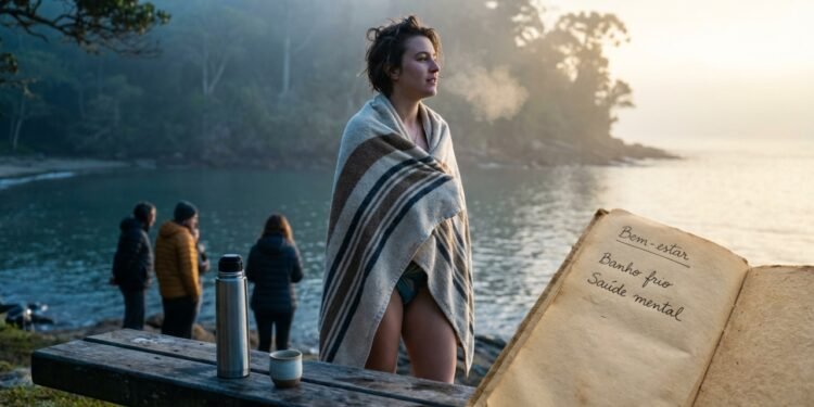 Um estudo britânico associa a água fria a benefícios imediatos para a saúde emocional