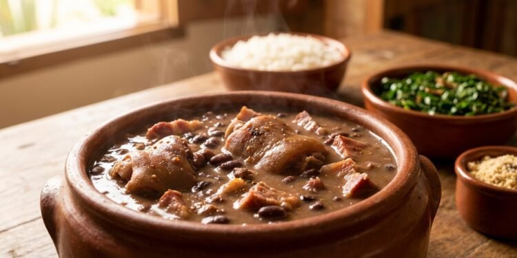 Esse feijão caipira com sabor de comida de vó faz qualquer almoço ficar mais especial