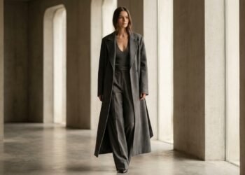 Como usar a roupa a seu favor para alongar a silhueta com leveza, presença e elegância