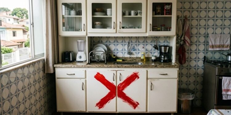 Adeus ao armário de cozinha: tendência mais elegante e prática para a sua cozinha em 2026