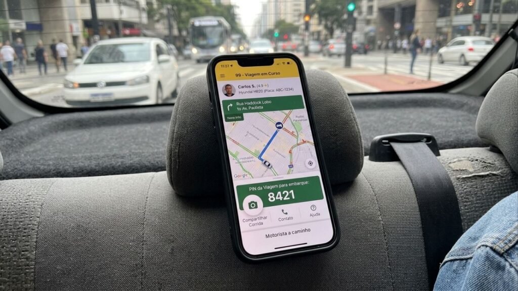 Aplicativos como Uber, 99 e InDrive passam a seguir novas regras de segurança e monitoramento de viagens Aplicativos de Transporte