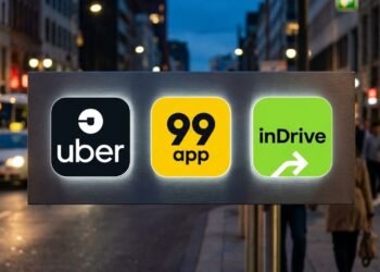 Aplicativos como Uber, 99 e InDrive passam a seguir novas regras de segurança e monitoramento de viagens Aplicativos de Transporte