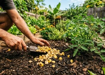 Aumente o crescimento das plantas com casca de banana: por que seus nutrientes são considerados superalimentos para plantas