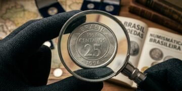 Você tem essa moeda em casa? Detalhe em moeda de 25 centavos transforma ela em um verdadeiro tesouro