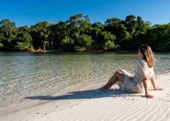O Caribe de água doce no meio da Amazônia: o vilarejo paraense com praias de areia branca eleito pelo The Guardian