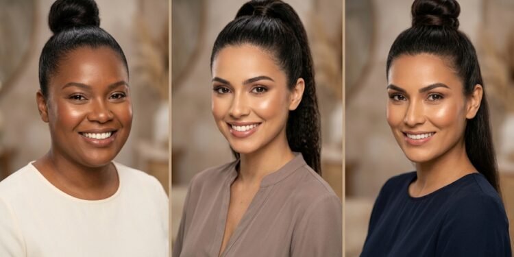 Veja como um ajuste rápido nas laterais do cabelo pode levantar o canto dos olhos, valorizar as maçãs do rosto e rejuvenescer o visual em segundos